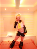 [Cosplay]Vocaloid-热Kagamine Rin裸体(2)